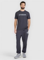 4F Spodnie dresowe joggery męskie - szare XS. Szare spodnie dresowe męskie 4f, bez wzorów, z dresówki. Za 199.99 zł.