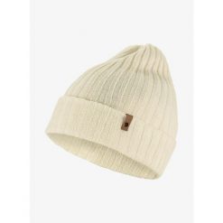Czapka Fjallraven Byron Hat Thin - chalk white. Białe czapki męskie Fjällräven, bez wzorów, sportowe. Za 177.99 zł.