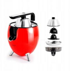 Wyciskarka do cytrusów 2 stożki Kitchencook PRESSPOD RED. Sokowirówki i wyciskarki do soków NoName. Za 189.90 zł.
