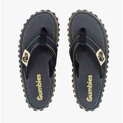 Japonki męskie Gumbies Islander Canvas Flip-Flops. Niebieskie klapki i japonki męskie Gumbies, bez wzorów. Za 85.99 zł.