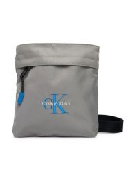 Calvin Klein Saszetka Bold Flatpack LV04D3178G Szary. Szare saszetki męskie Calvin Klein, bez wzorów, z materiału. Za 289.99 zł.