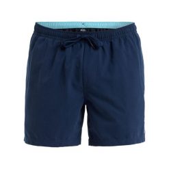 Szorty kąpielowe dla Mężczyzn SPL FINELINE 15" Czarny. Niebieskie kąpielówki męskie Quiksilver, bez wzorów, z materiału, sportowe. Za 159.99 zł.