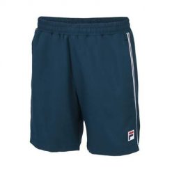 Spodnie sportowe męskie Fila Short Riley. Zielone szorty sportowe męskie Fila, bez wzorów, z materiału, sportowe. Za 271.00 zł.