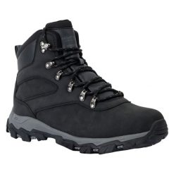 Buty Trekkingowe Męskie Holcombe Classic. Czarne buty trekkingowe męskie Regatta, bez wzorów, sportowe, bez obcasa, bez zapięcia. Za 334.99 zł.