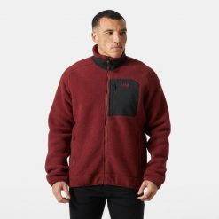 Kurtka z dresu Helly Hansen Panorama Pile Block. Czerwone kurtki męskie Helly Hansen, bez wzorów, z dresówki, sportowe, bez ramiączek, bez kaptura. Za 596.00 zł.