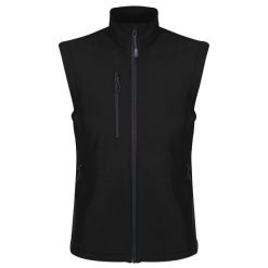Ocieplana Męska Softshell Z Recyklingu. Czarne kurtki softshell męskie Regatta, m, bez wzorów, z softshellu, bez kaptura, trekkingowe. Za 134.99 zł.