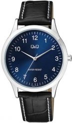 Zegarek męski QQ C08A-012P czarny. Czarne zegarki męskie Q&Q. Za 122.00 zł.
