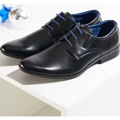 Czarne Półbuty Korpo. Eleganckie półbuty męskie marki Born2be. Za 69.99 zł.