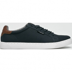 Jack & Jones - Tenisówki. Szare trampki męskie Jack & Jones, z gumy. W wyprzedaży za 179.90 zł.