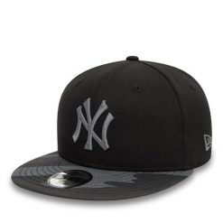 Czapka z daszkiem New Era. Czarne czapki męskie New Era, bez wzorów. Za 119.99 zł.