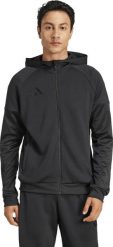 Adidas Bluza męska Tiro 25 Full-Zip czarny JD9078 L. Czarne bluzy nierozpinane męskie ADIDAS, l, bez wzorów, bez ramiączek, bez kaptura. Za 278.99 zł.