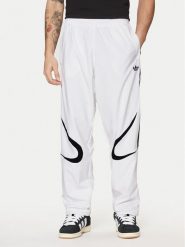 Adidas Spodnie dresowe adicolor Teamgeist JP1119 Biały Regular Fit. Białe spodnie dresowe męskie ADIDAS, bez wzorów, z dresówki. Za 199.99 zł.