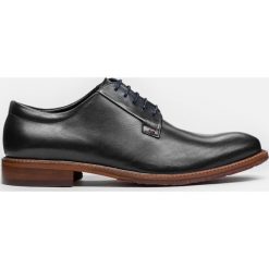 Granatowe półbuty męskie. Eleganckie półbuty męskie marki Kazar. Za 449.00 zł.