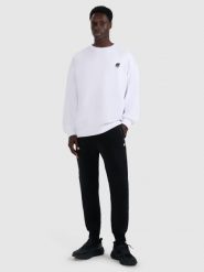 4F Spodnie dresowe joggery męskie - czarne XL. Czarne spodnie dresowe męskie 4f, bez wzorów, z dresówki. Za 159.99 zł.
