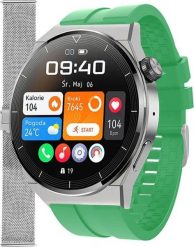 Smartwatch Enter SAT.111.5314.1411-SET Zielony. Zielone zegarki smartwatch Enter. Za 299.00 zł.