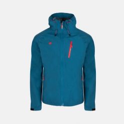 Kurtka techniczna Karako M Shell Mount-Tex wodoodporna | Wysoce oddychająca, wod. Czerwone kurtki męskie IZAS, m, bez wzorów, eleganckie, bez ramiączek, bez kaptura. Za 704.30 zł.