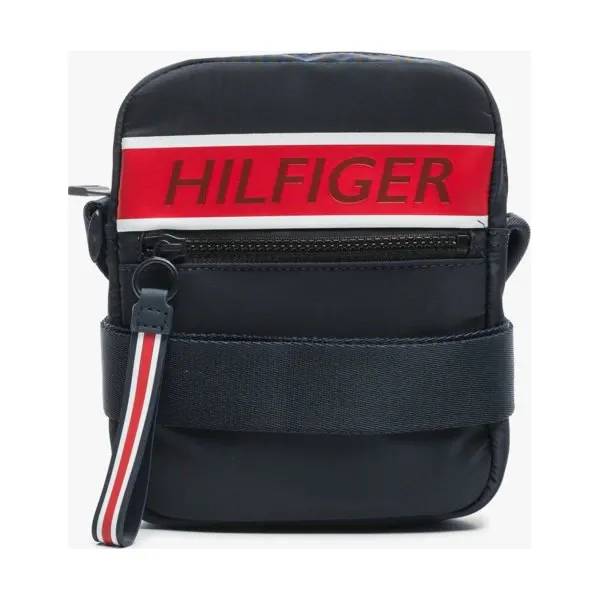 Tommy Hilfiger Torba Tommy Mini Reporter , granatowy, rozmiar ONE SIZE. Niebieskie torby męskie na ramię Tommy Hilfiger, bez wzorów, z materiału, małe. Za 299.99 zł.