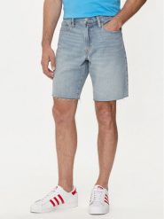 Gap Szorty jeansowe 602501-00 Niebieski Straight Fit. Niebieskie szorty męskie GAP, bez wzorów, z bawełny. Za 239.99 zł.