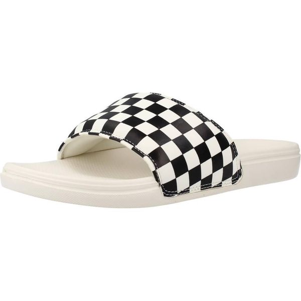Klapki unisex Vans WM LA Costa Slideon. Białe klapki i japonki męskie Vans, bez wzorów, z materiału. Za 213.00 zł.
