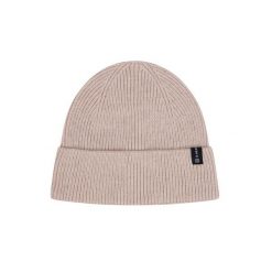 Czapka uniseks z wełny merynosów. Brązowe czapki męskie G-HEAT, bez wzorów, z wełny, sportowe. Za 130.94 zł.