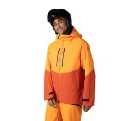 Kurtka narciarska męska Rossignol Evader. Brązowe kurtki narciarskie i snowboardowe męskie Rossignol, na zimę, l, bez wzorów, bez kaptura, narciarskie. Za 1,099.00 zł.
