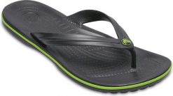 Japonki męskie Crocs Crocs Crocband Flip grafitowo zielony 11033 OA1 37-38. Szare klapki i japonki męskie Crocs, bez wzorów. Za 185.85 zł.
