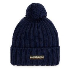 Czapka Napapijri. Niebieskie czapki męskie Napapijri, na zimę, bez wzorów. Za 199.99 zł.
