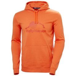 Bluza Helly Hansen Nord Graphic. Brązowe bluzy nierozpinane męskie Helly Hansen, m, bez wzorów, casualowe, bez ramiączek, z kapturem. Za 355.00 zł.