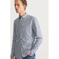 Wzorzysta koszula slim fit - Turkusowy. Koszule męskie marki Giacomo Conti. W wyprzedaży za 79.99 zł.