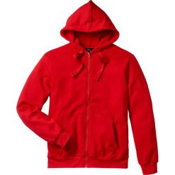 Bluza rozpinana z kapturem Regular Fit bonprix truskawkowy. Bluzy rozpinane męskie marki bonprix. Za 79.99 zł.