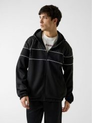 Guess Bluza 180803 Czarny Classic Fit. Czarne bluzy nierozpinane męskie Guess, m, z aplikacjami, bez ramiączek, bez kaptura. Za 479.99 zł.