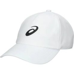 Czapka z daszkiem Asics Performance. Białe czapki męskie Asics, bez wzorów, sportowe. Za 141.00 zł.