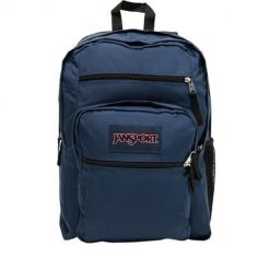 Plecak szkolny Jansport Big Student Navy. Niebieskie plecaki męskie Jansport, bez wzorów. Za 244.90 zł.