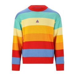 Bluza z kapturem wiatrówka SOS Uni knit. Brązowe bluzy nierozpinane męskie SOS, bez wzorów, z kapturem. Za 851.00 zł.