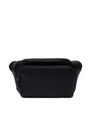 Calvin Klein Nerka Webbing Strap Waistbag LV04D3130G Czarny. Czarne saszetki męskie Calvin Klein, bez wzorów, ze skóry. Za 369.99 zł.