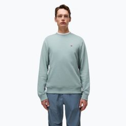 Bluza męska Napapijri Balis Crew Sum 2. Zielone bluzy nierozpinane męskie Napapijri, l, bez wzorów, bez ramiączek, bez kaptura. Za 189.99 zł.