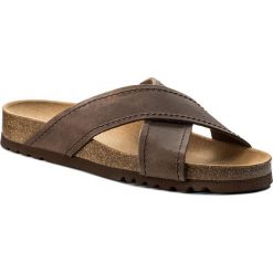 Klapki SCHOLL - Tangor F27116 1019 400 Dk Brown. Klapki i japonki męskie marki Scholl. W wyprzedaży za 209.00 zł.