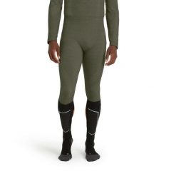 Legginsy Falke Wool-Tech. Zielone bielizna termoaktywna męska Falke, m, bez wzorów, bez ramiączek, narciarskie. Za 424.50 zł.
