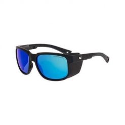 Okulary przeciwsłoneczne unisex Goggle E4552P. Czarne okulary przeciwsłoneczne męskie Goggle, bez wzorów, sportowe. Za 245.99 zł.