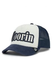 Goorin Bros Czapka z daszkiem Full Flavor 101-2015-NVY Granatowy. Niebieskie czapki męskie Goorin Bros, bez wzorów, z materiału. Za 119.99 zł.