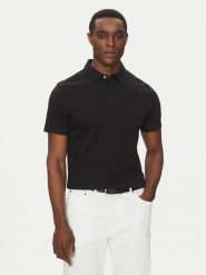 Michael Kors Polo CB95FGVC93 Czarny Regular Fit. Czarne koszulki polo męskie Michael Kors, m, bez wzorów, z bawełny, bez kołnierzyka, bez ramiączek. Za 359.99 zł.