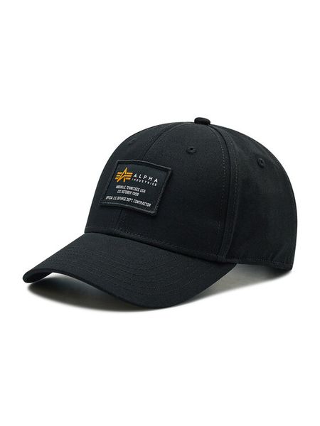Alpha Industries Czapka z daszkiem Crew Camp 128934 Czarny. Czarne czapki męskie Alpha Industries, bez wzorów, z materiału. Za 149.99 zł.