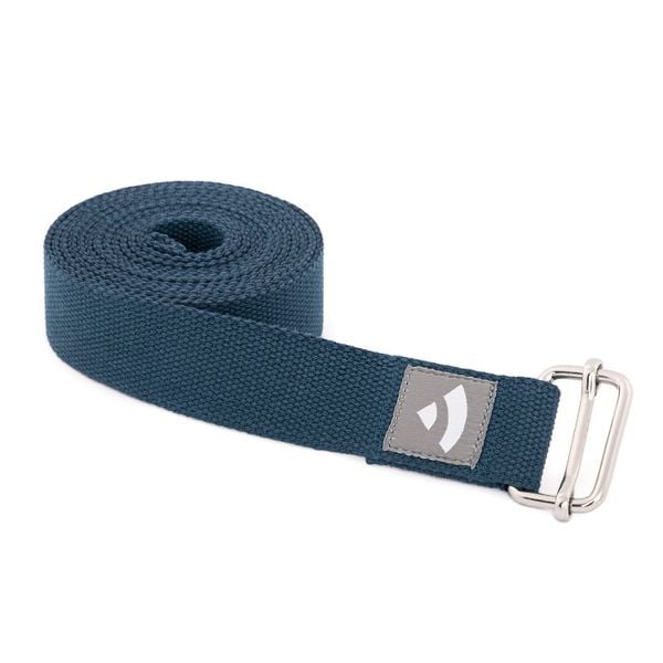 Pasek do jogi Bodhi Asana belt. Niebieskie paski męskie BODHI, bez wzorów, sportowe. W wyprzedaży za 39.00 zł.