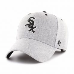 Brand `47 czapka z daszkiem Chicago White Sox Storm Cloud szary OSFM. Szare czapki męskie 47 Brand, bez wzorów. Za 179.00 zł.