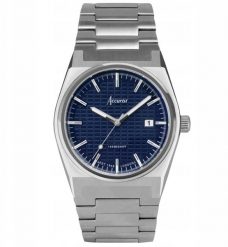 Zegarek Zegarek męski Accurist 70019 srebrny. Szare zegarki męskie NoName, srebrne. Za 715.00 zł.