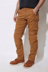 Spodnie Robocze Carhartt Steel Rugged Brown. Brązowe długie spodnie sportowe męskie Carhartt, bez wzorów. Za 450.72 zł.