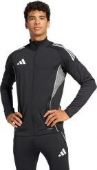 Bluza męska adidas Tiro 25 Competition Training Jacket czarna IW0408 L. Czarne bluzy nierozpinane męskie ADIDAS, l, bez wzorów, bez ramiączek, bez kaptura. Za 298.99 zł.
