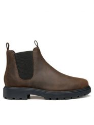 Geox Sztyblety U Spherica Ec7 U46FRA 000FF C6010 Brązowy. Brązowe sztyblety męskie Geox, ze skóry, bez obcasa, bez zapięcia. Za 549.99 zł.