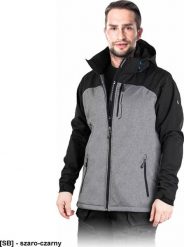 Leber&Hollman LH-MENFUN - Męska kurtka ochronna z materiału SOFTSHELL 3XL. Brązowe kurtki męskie Leber&Hollman, m, bez wzorów, z softshellu, bez ramiączek, bez kaptura. Za 203.37 zł.