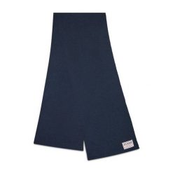 Szal Guess. Niebieskie szaliki męskie Guess, z aplikacjami. Za 219.99 zł.